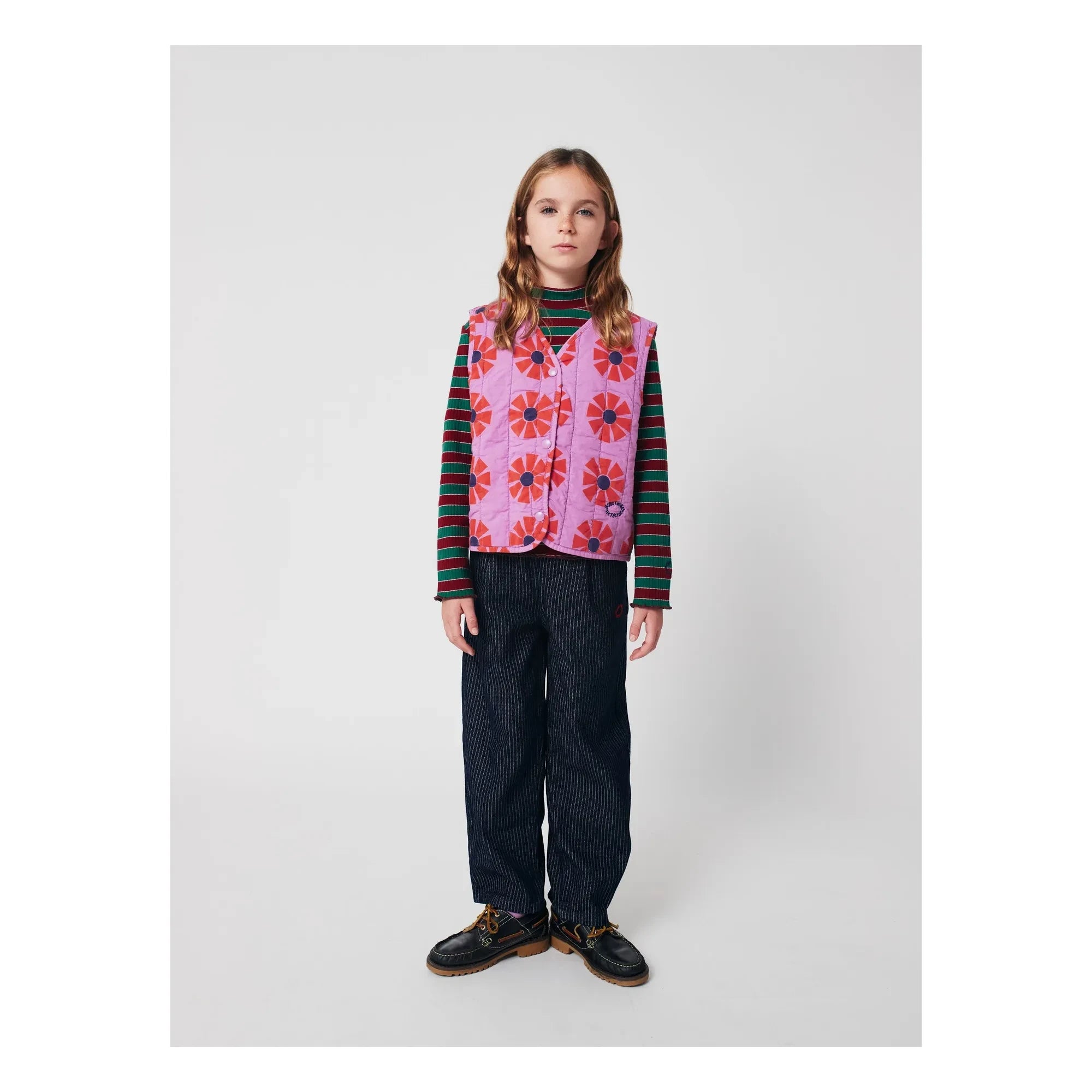 Bobo Choses - Chaleco sin mangas de algodón orgánico Kaleidoscope | Lila