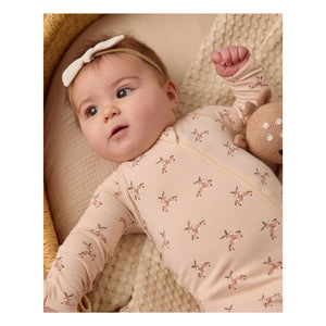 Quincy Mae - Traje con pies Rennes | Coral
