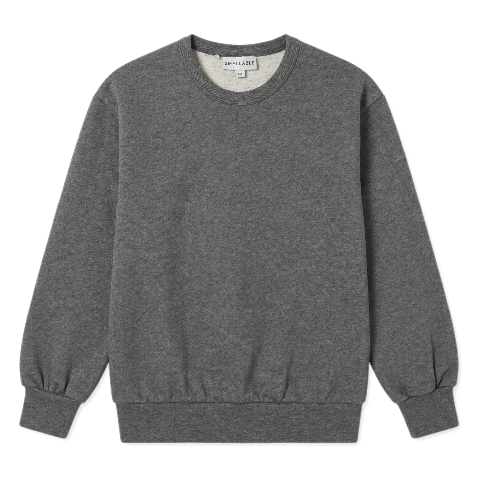 Smallable Kid - Borough Organik Pamuklu Sweatshirt | Gri melanj