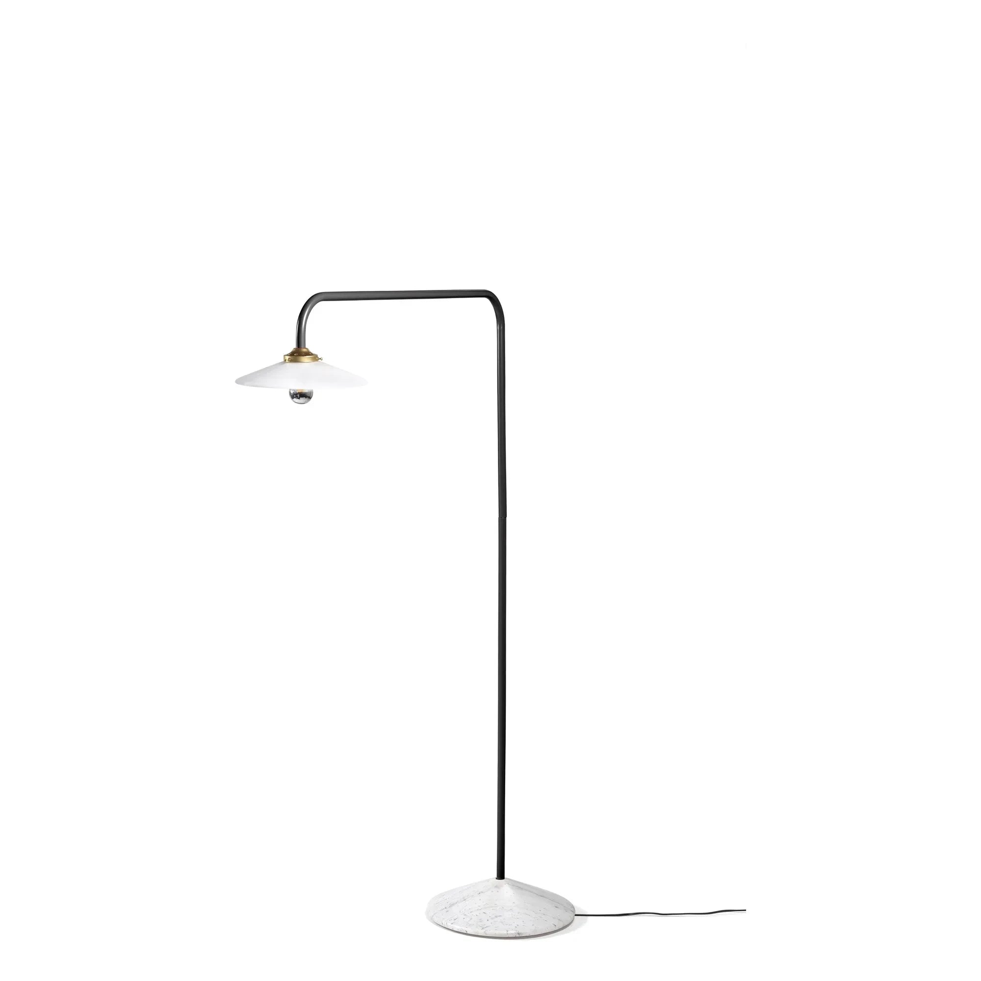 Valerie Objects - Lámpara de Pie N°1 con base de mármol, Muller Van Severen | Negro