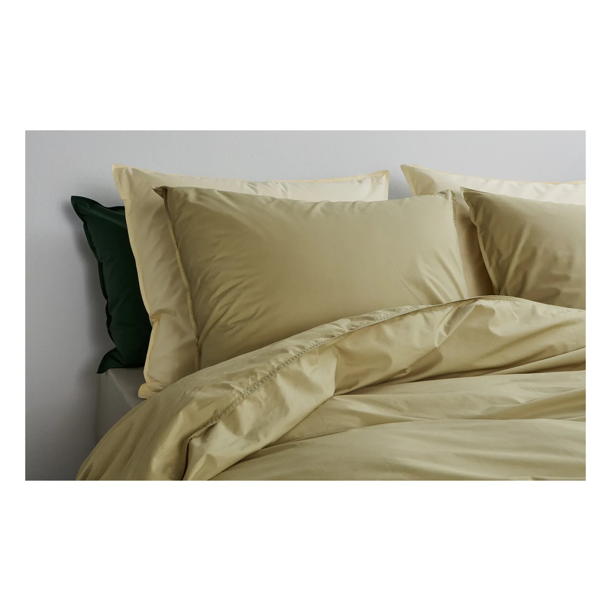 Suite 702 - Organik Percale Nevresim Kılıfı | Antep Fıstığı Yeşili
