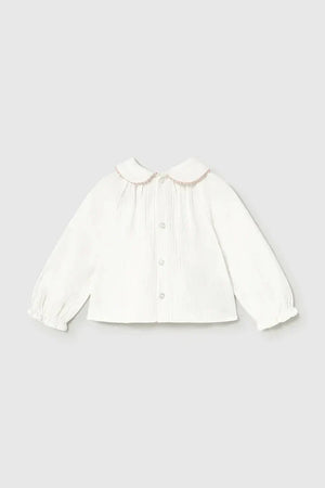 Blusa infantil de algodón Mayoral