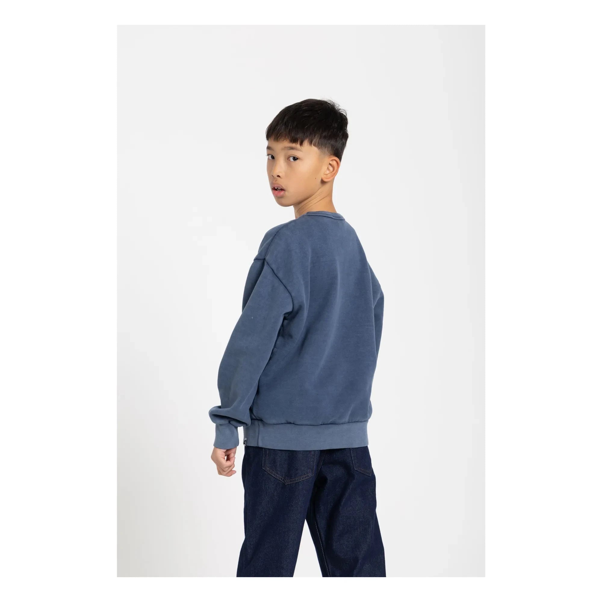 Hundred Pieces - Sudadera de algodón orgánico Ryde | Azul marino