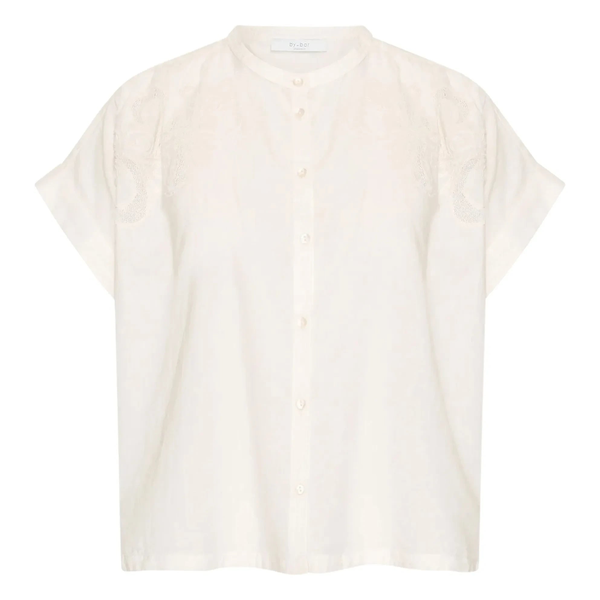 Blusa de algodón orgánico By Bar - Ally | Blanco