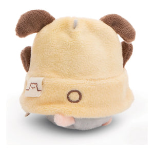Nici - Peluche hámster Shai con disfraz de perro | Beige