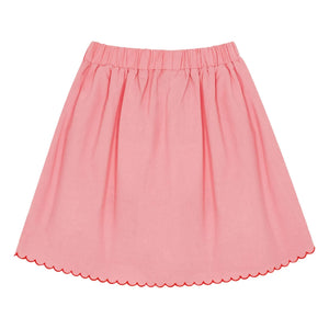 The Campamento - Falda de flores | Rosa caramelo