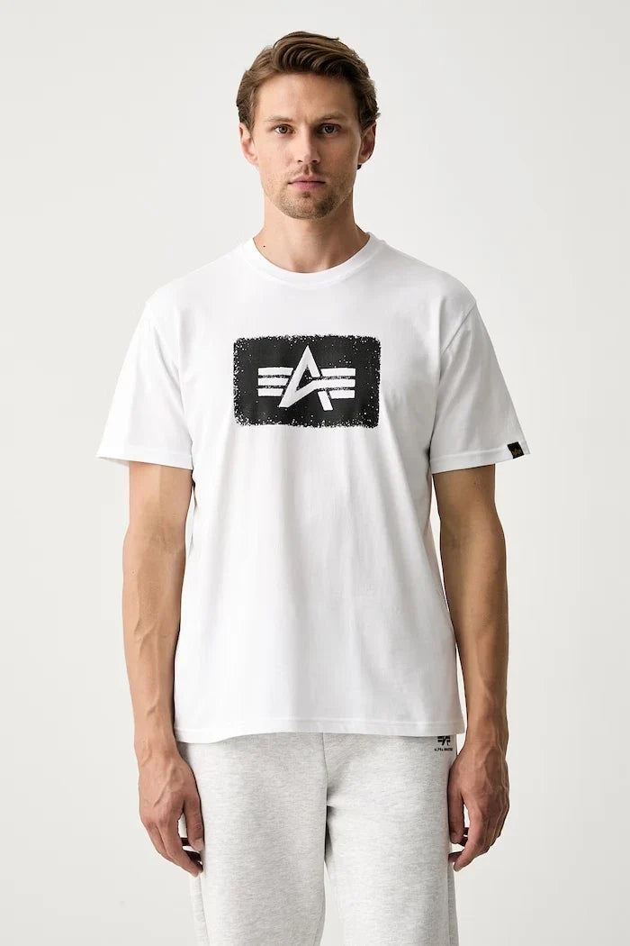Alpha Industries Camiseta Algodón Hombre Washed Out