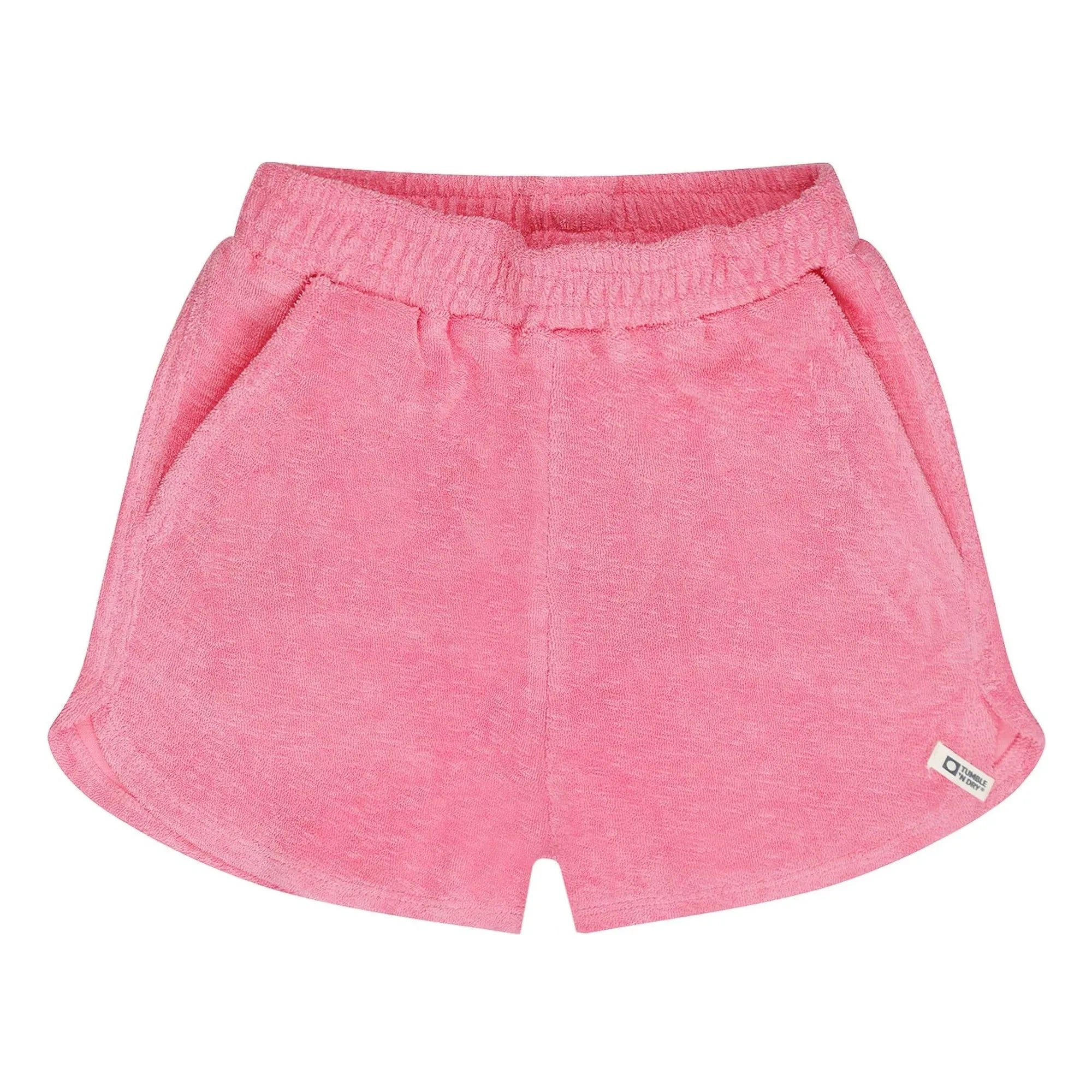 Tumble N'Dry - Pantalón Corto de Toalla de Algodón Orgánico Paraiba | Rosa