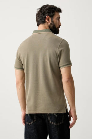Camiseta de hombre de algodón con cuello Bernard de Barbour