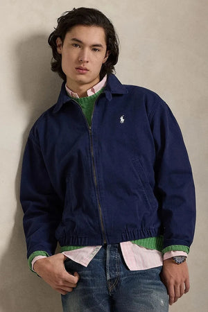 Chaqueta corta de algodón Polo Ralph Lauren para hombre