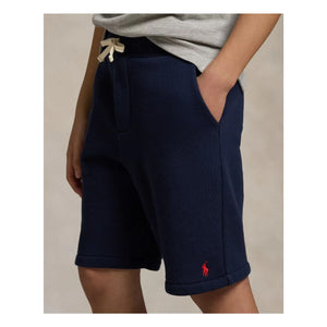 Ralph Lauren - Pantalón corto con cordón del logo | Azul Marino