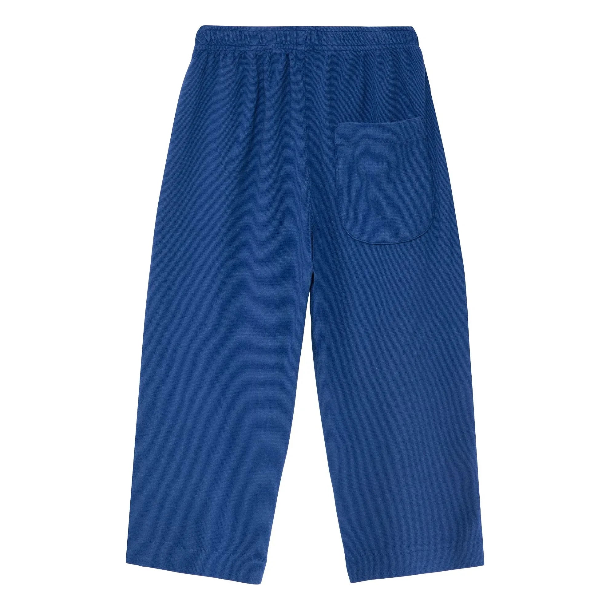 True Artist - Jogger texturizado N°8 Algodón orgánico | Azul