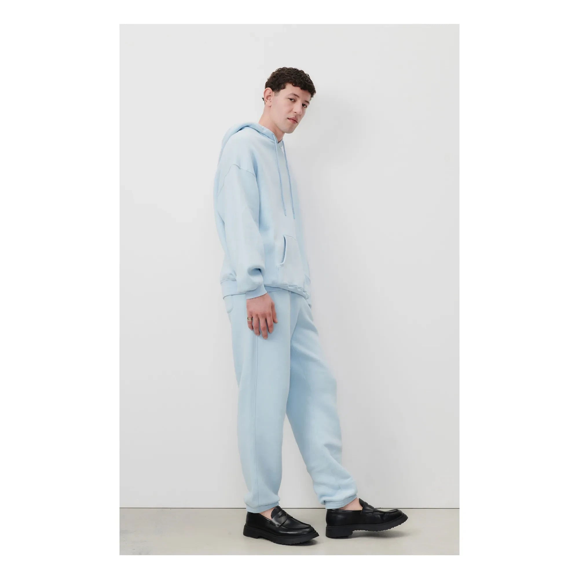 American Vintage - Sudadera con capucha Izubird | Azul Claro