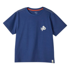 Fabula - Camiseta Pulpo | Azul Marino