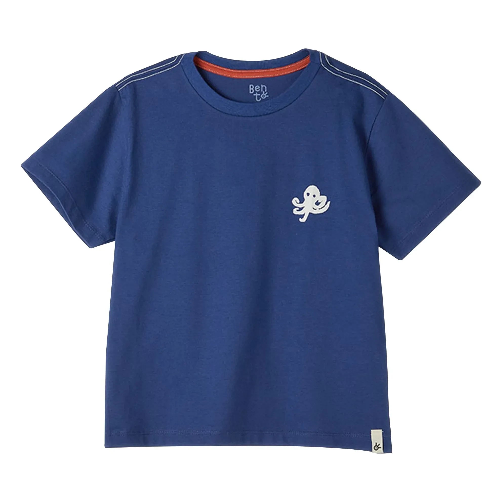 Fabula - Camiseta Pulpo | Azul Marino