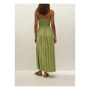 Faithfull the Brand - Vestido de rayas Jamie | Verde