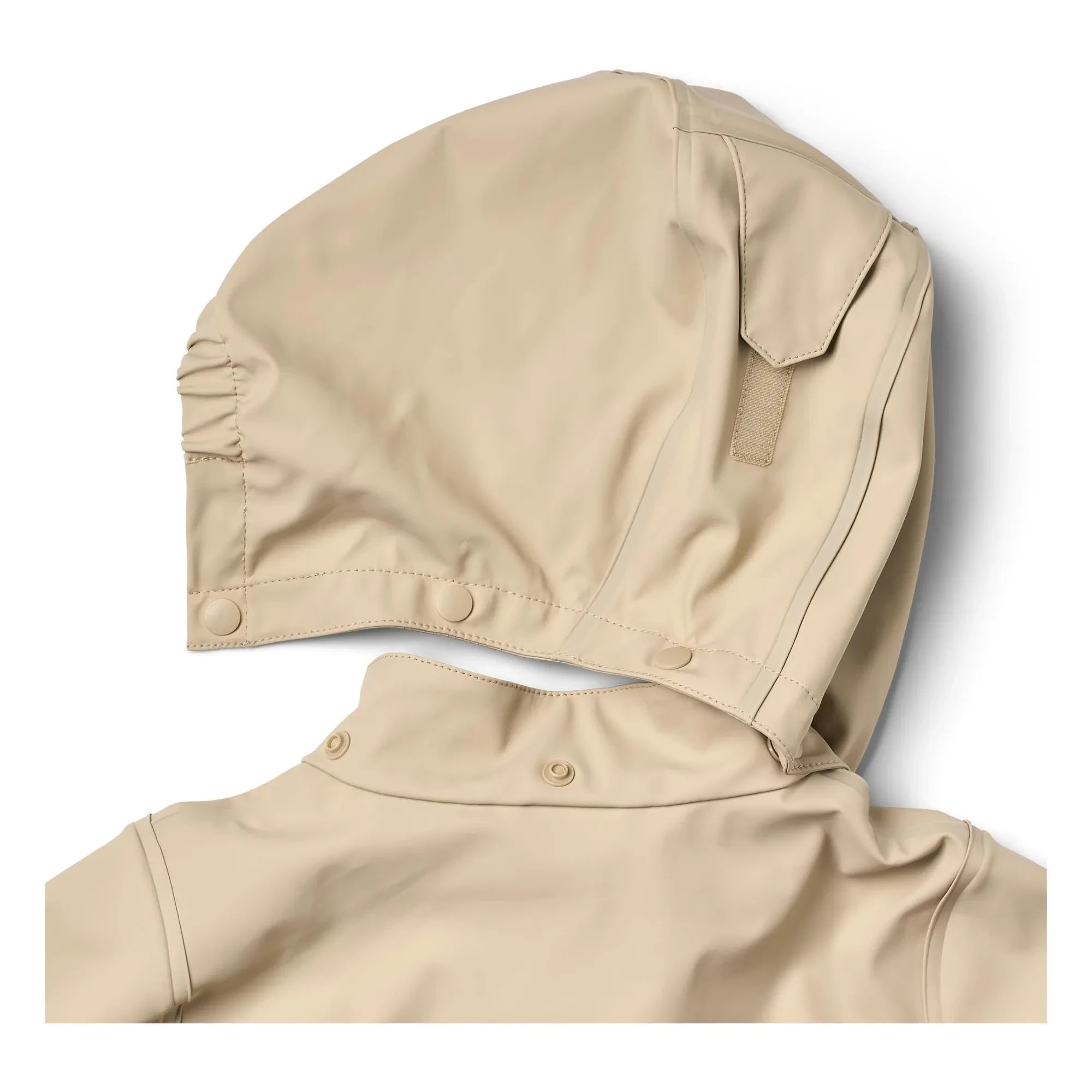 Wheat - Ollo Chaqueta Impermeable de Fibra Reciclada | Beige