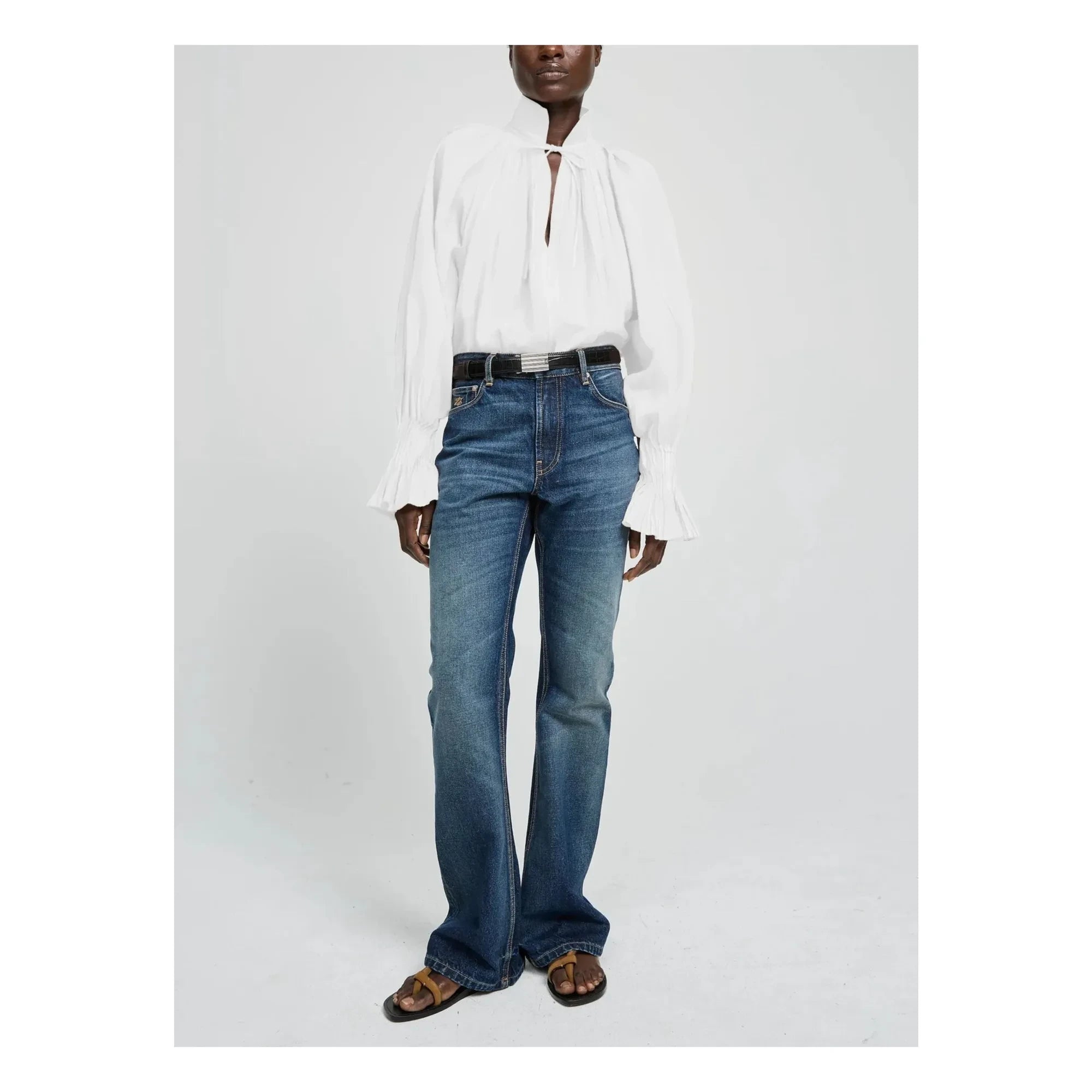 Laurence Bras - Blusa de algodón Wheela | Blanco