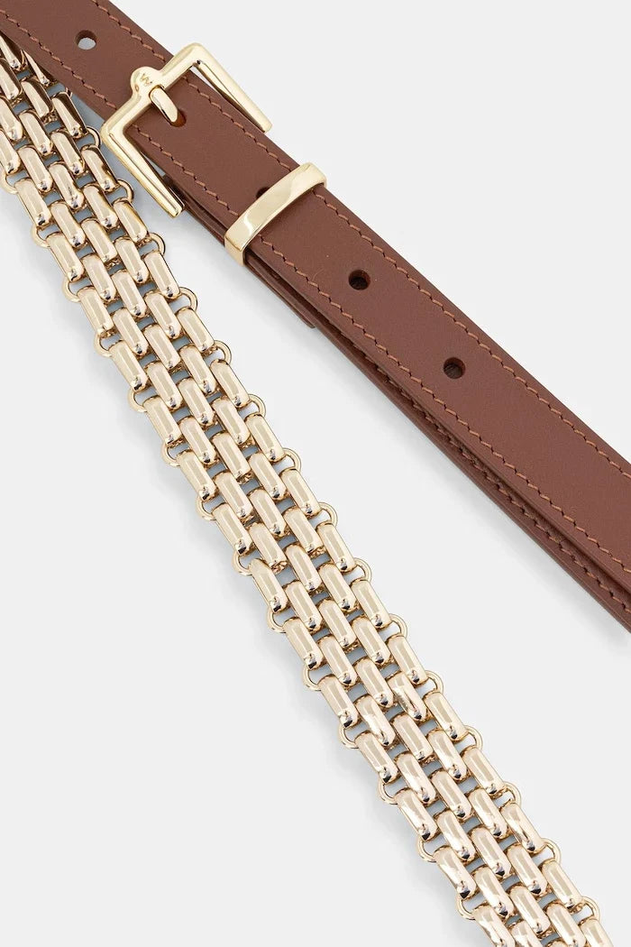 Cinturón de piel para mujer Weekend Max Mara APACCHE