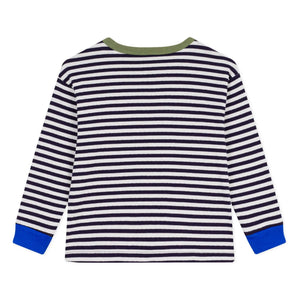 Petit Bateau - Camiseta Rayas | Azul