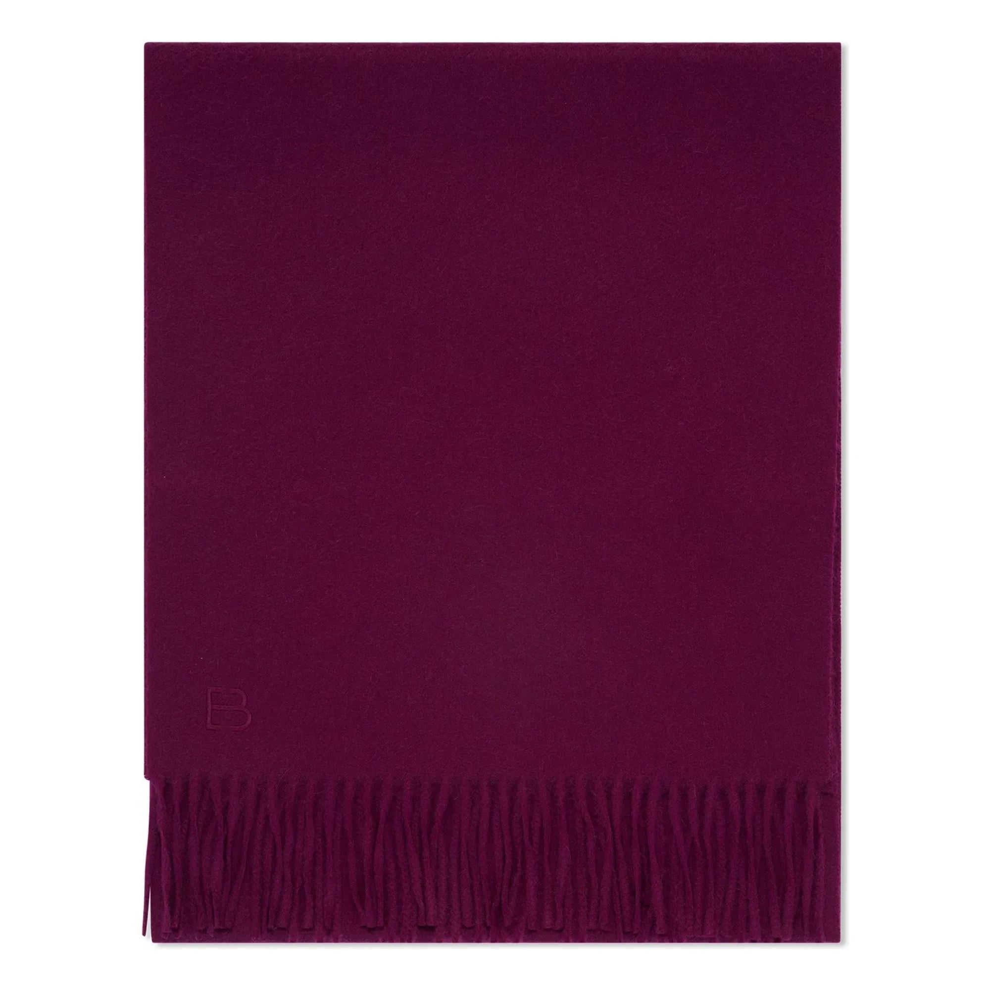 Bompard - Klasik EB Kaşmir Atkı | Plum