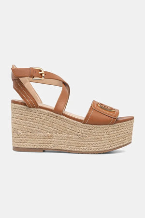 Sandalia de plataforma inclinada de piel para mujer Liu Jo BALI 01