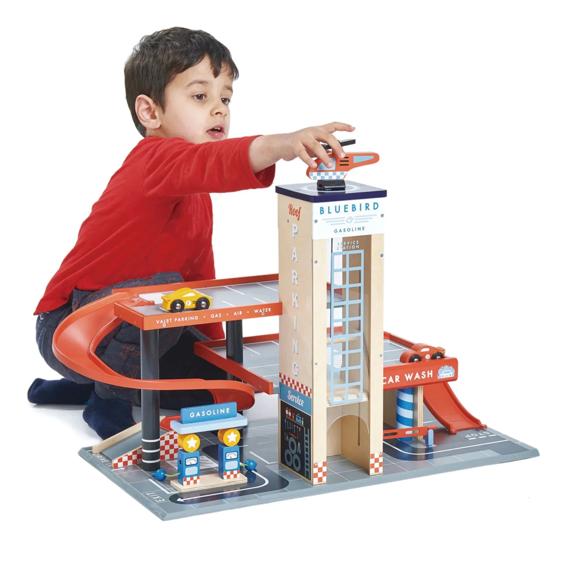 Tender Leaf Toys - Garaje y Estación de Servicio