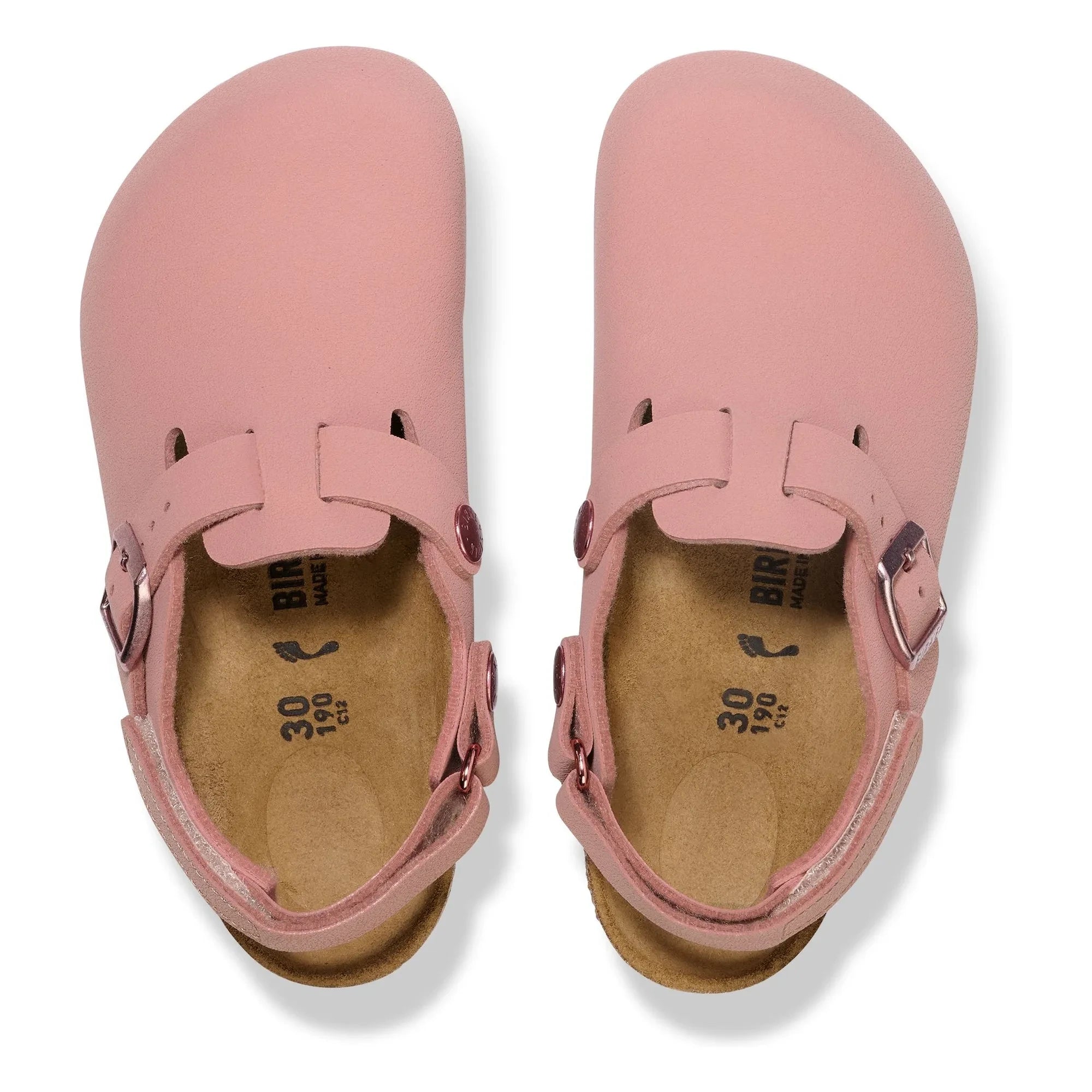 BIRKENSTOCK - Sandalias Tokio AS para niños Birko-Flor Birkibuc | Rosa