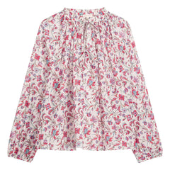 Louise Misha - Blusa Nicoliana de Algodón Orgánico | Rosa