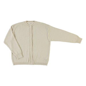 Poudre Organic - Cárdigan Pétale de Algodón Orgánico | Beige