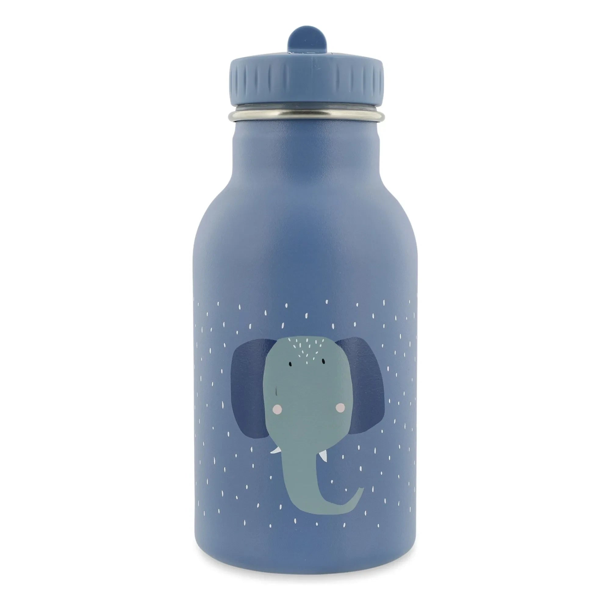 Trixie - Botella de agua isotérmica Mrs Elephant de 350 ml | Azul