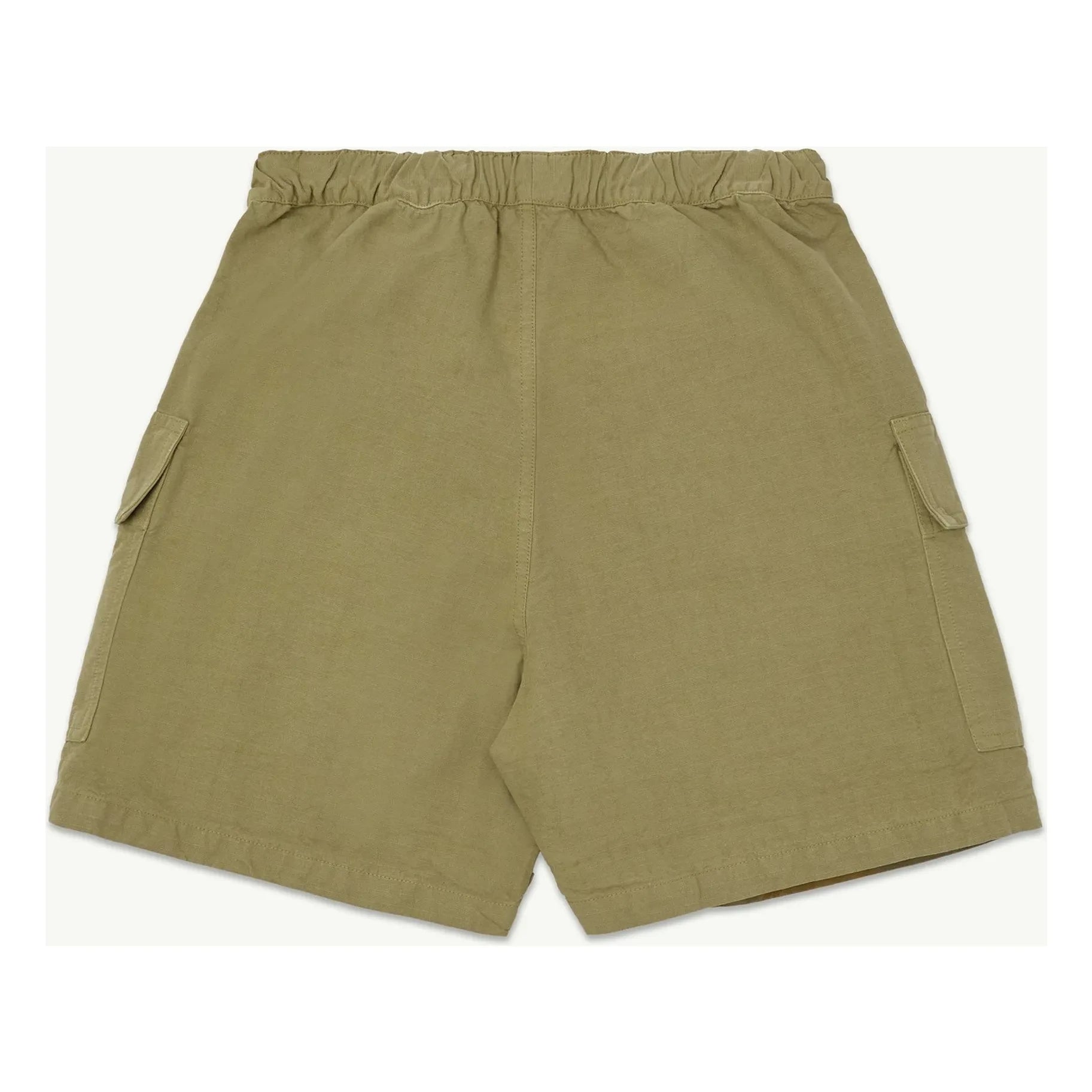 Main Story - Pantalones cortos cargo de algodón orgánico | Verde oliva