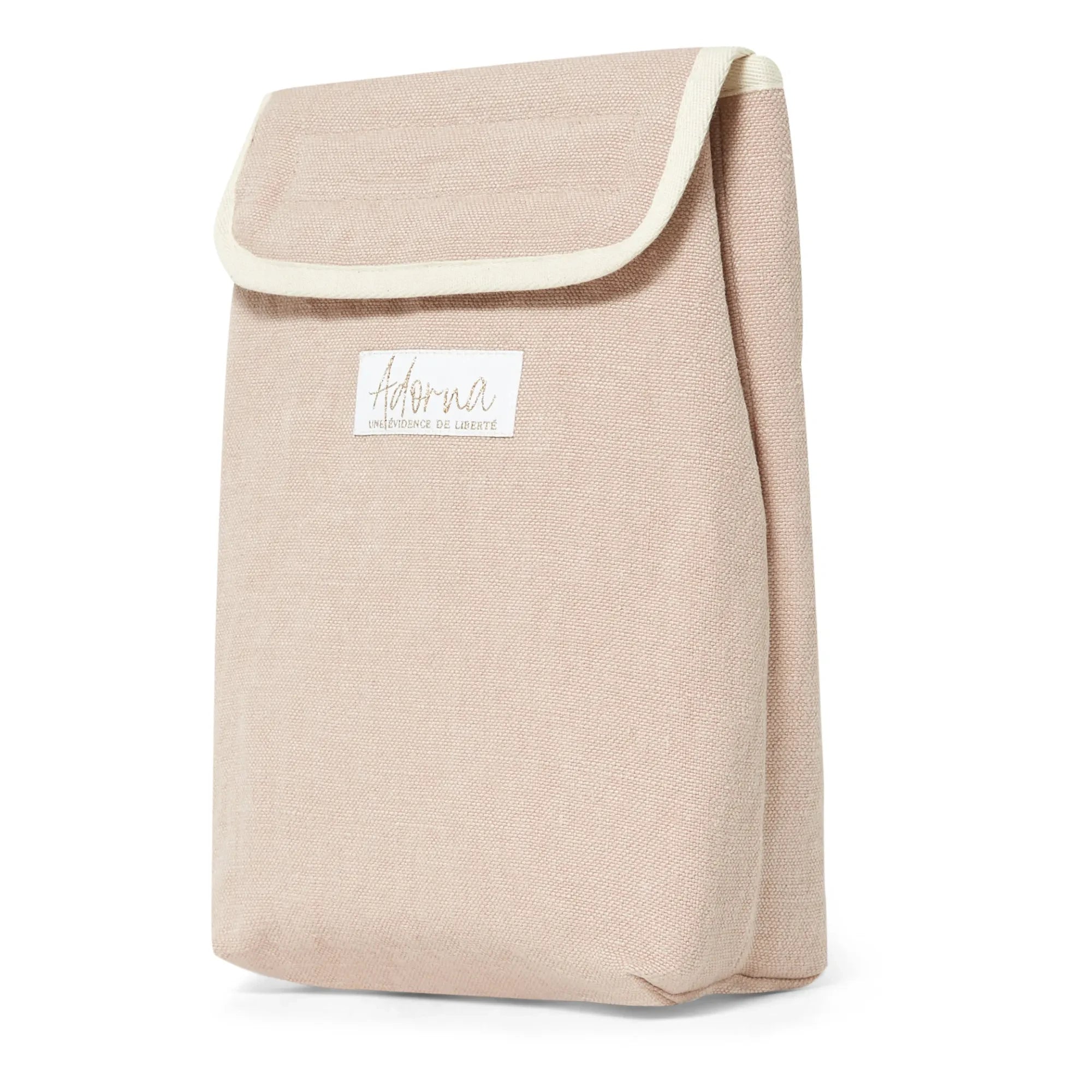 Adorna - Bolsa de almuerzo de lino con aislamiento | Rosa