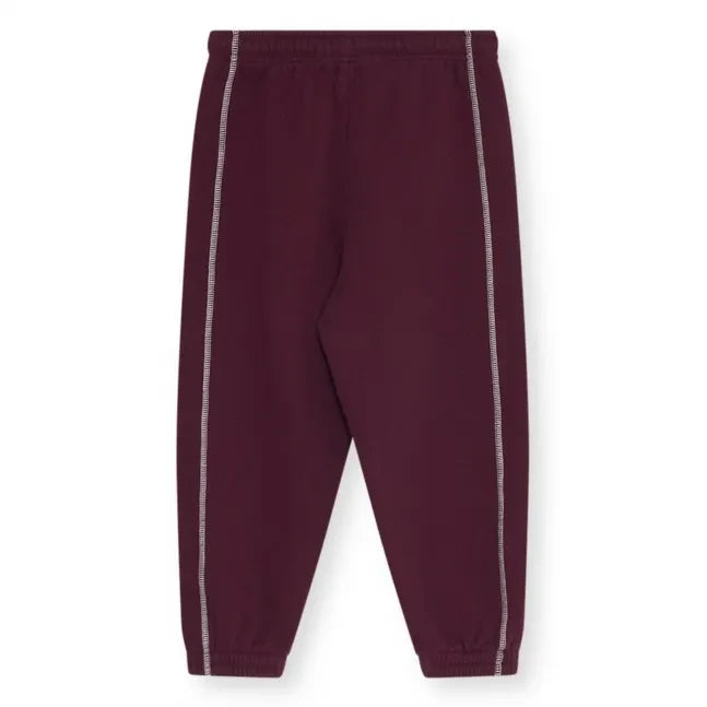 La nueva sociedad - Pantalón deportivo elástico con logo TNS | Bordo