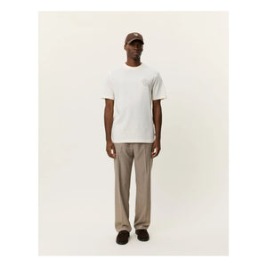 Les Deux - Camiseta Ben Faience de algodón orgánico | Crema