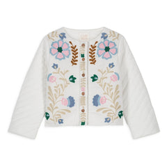 Louise Misha - Chaqueta Orisha de algodón orgánico | Blanco