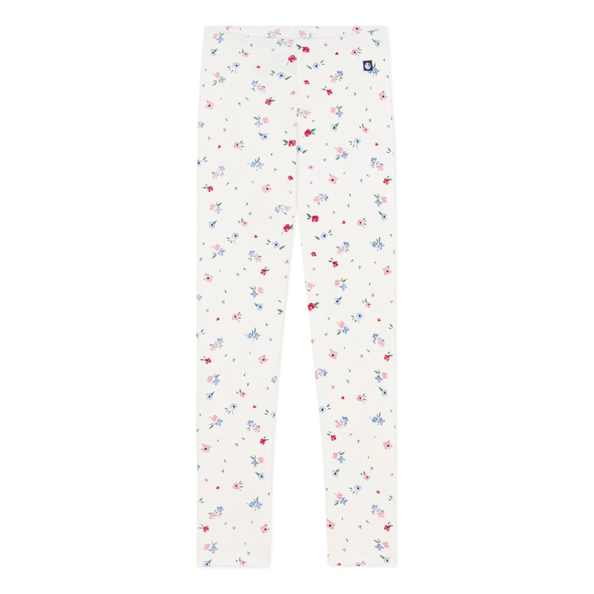 Petit Bateau - Mallas florales | Blanco