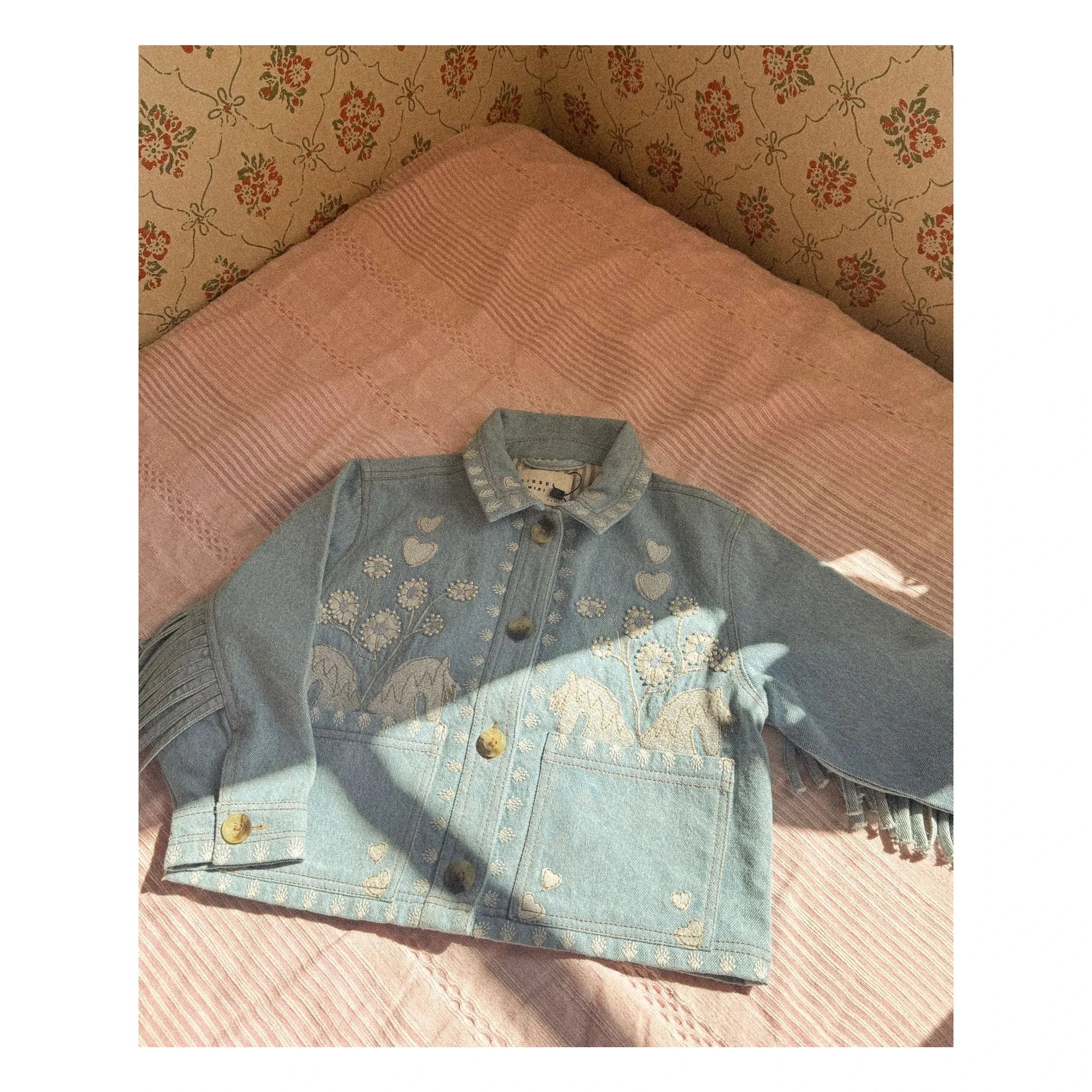 SISSEL EDELBO - Chaqueta vaquera Christer - Colección infantil | Azul claro