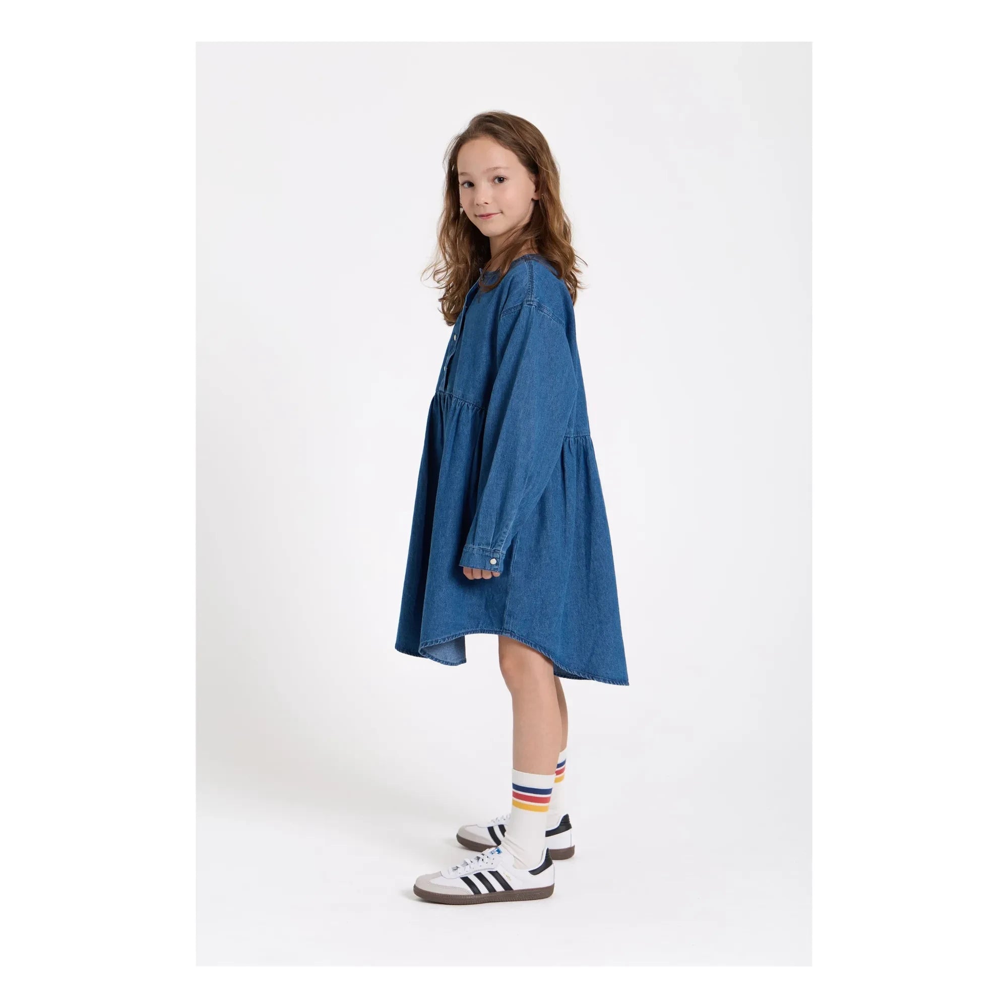 Smallable Kid - Vestido vaquero Drew | Azul vaquero