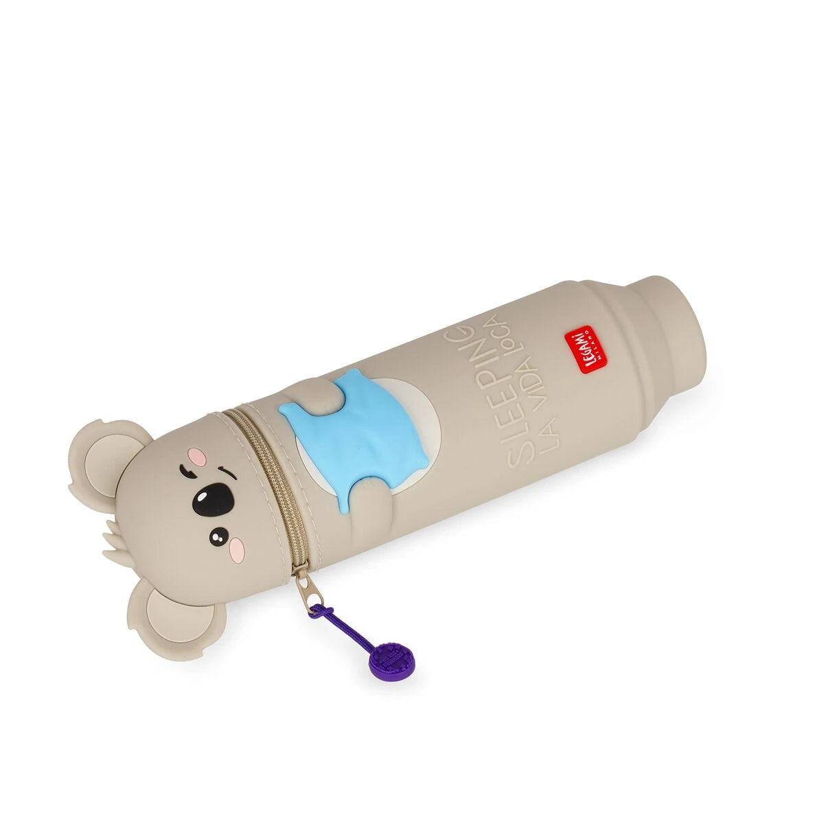 Legami - Koala "Sleeping la Vida Loca" Estuche de Silicona 2-en-1 - Kawaii