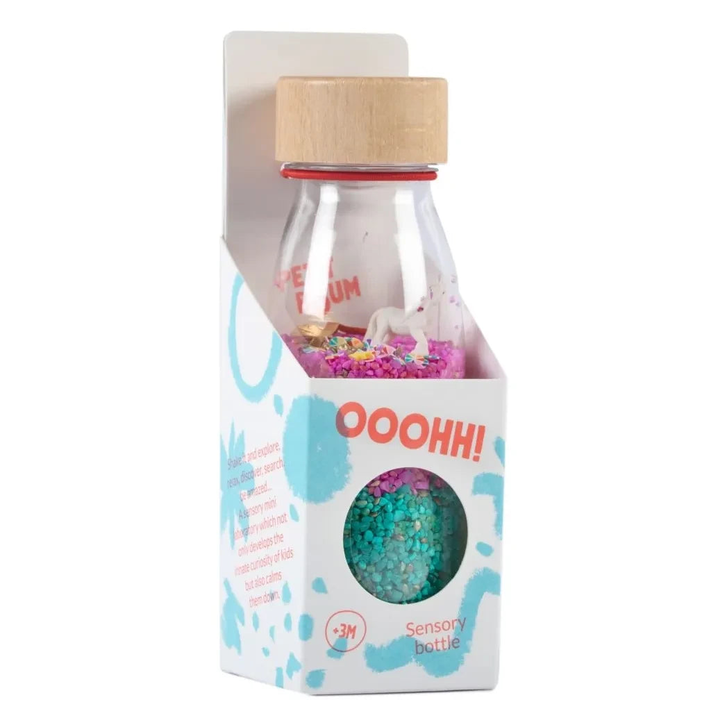 Petit Boum - Botella sensorial Unicornio