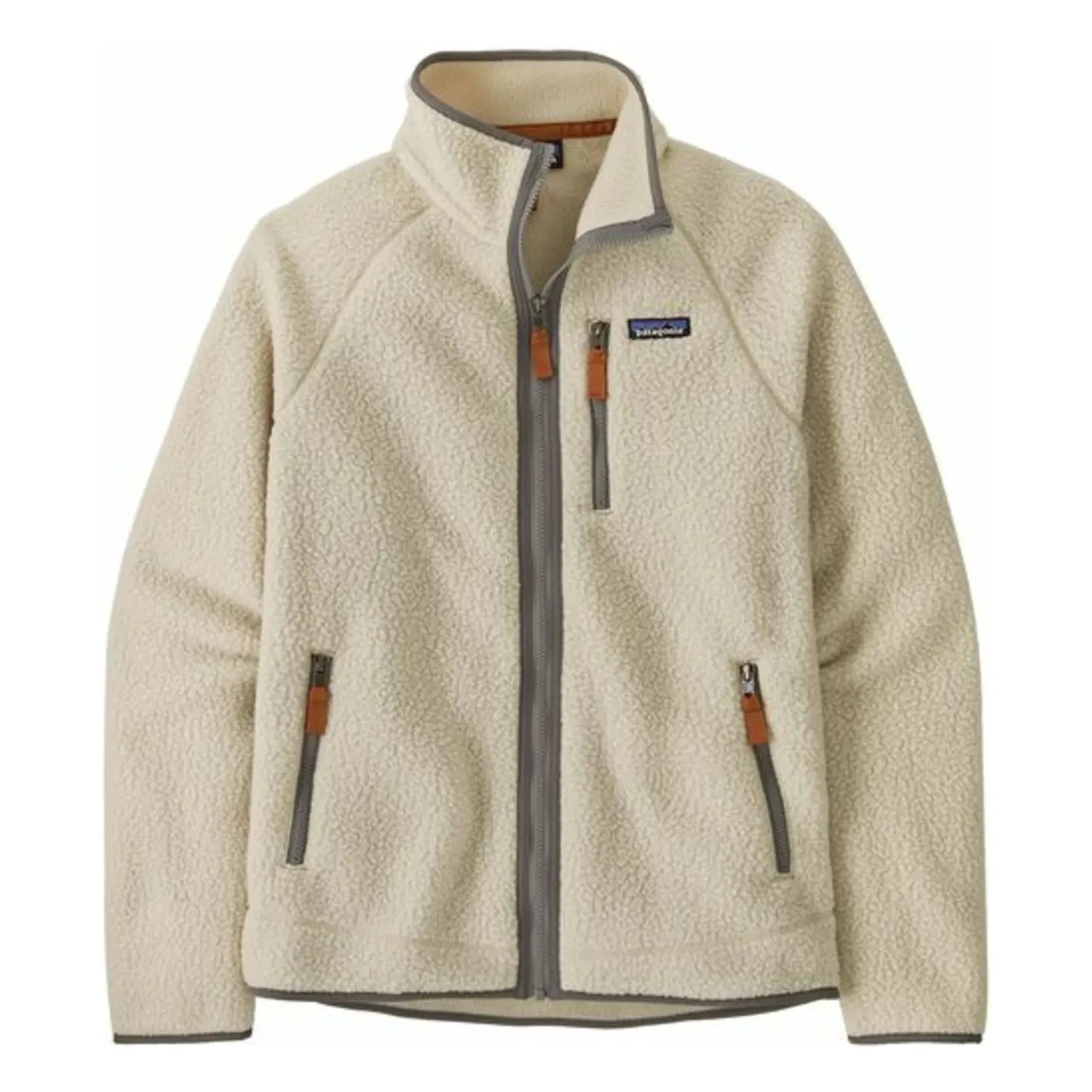 Patagonia - Forro polar con cremallera Retro Pile de fibras recicladas | Crudo