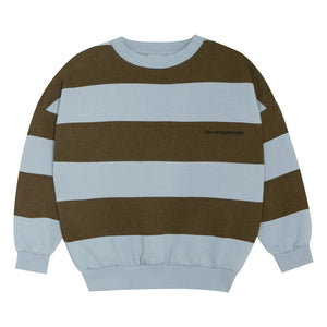 The Campamento - Çizgili sweatshirt | Haki