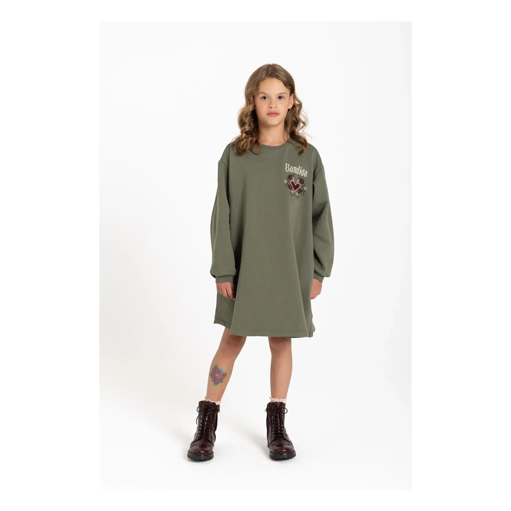 Hundred Pieces - Briona Vestido | Caqui