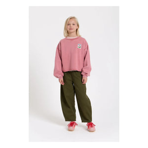 Hundred Pieces - Sudadera de algodón orgánico Belmont | Rosa