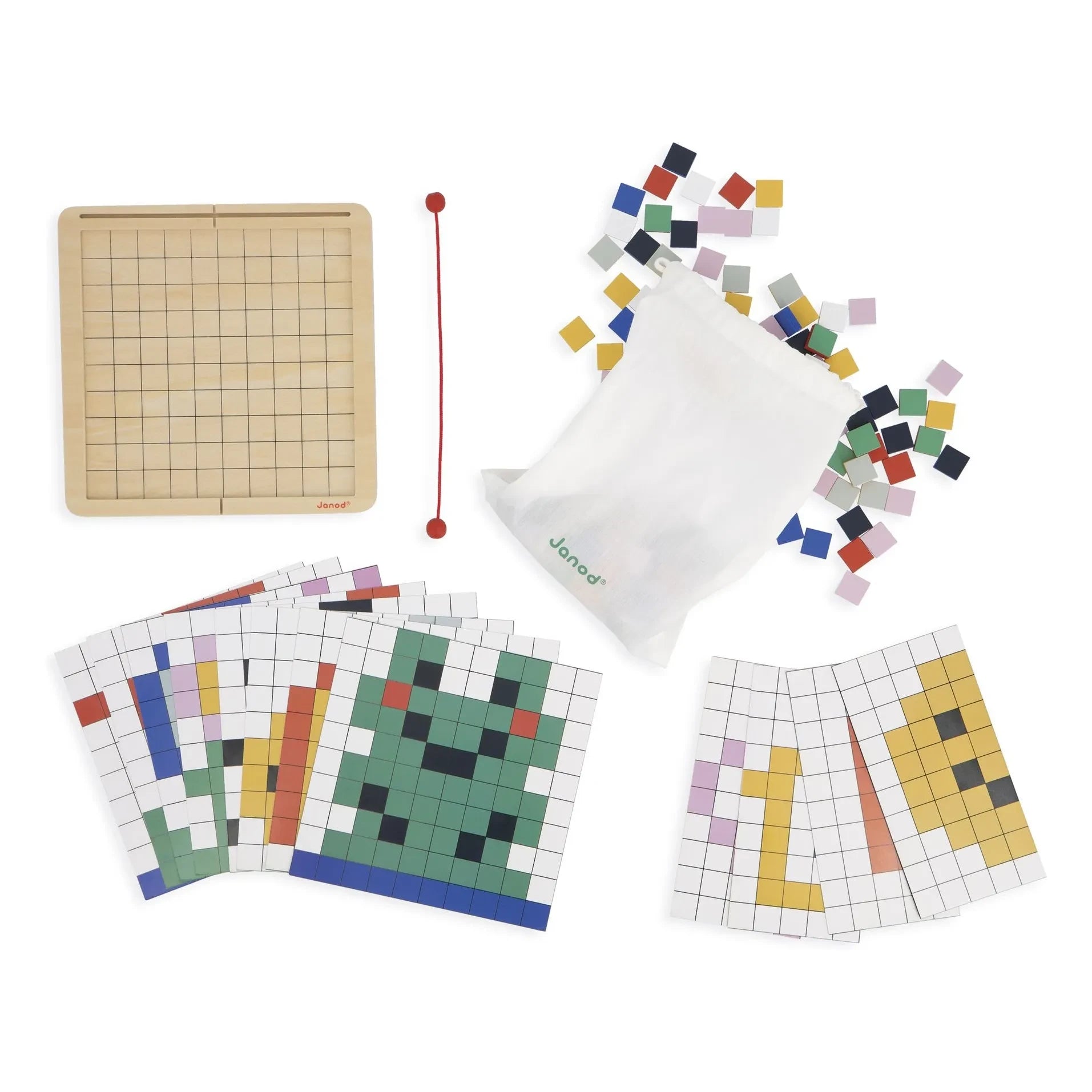 Janod - Juego educativo - Simetría y codificación
