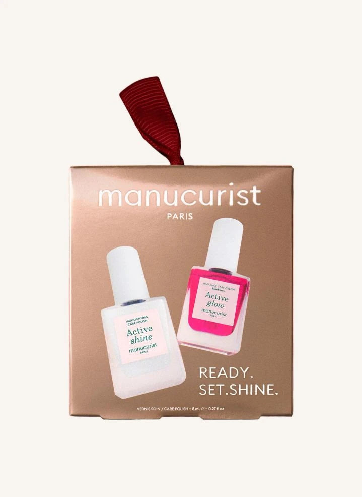 Manucurist - Set de Mini Esmaltes Active Shine & Active Glow