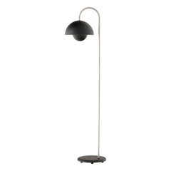 & Tradition - Lámpara de pie Flowerpot VP12, Verner Panton | Negro mate