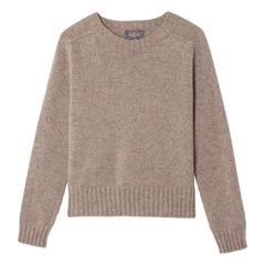 Bompard - Jersey de cachemir con cuello redondo y mangas martillo | Beige
