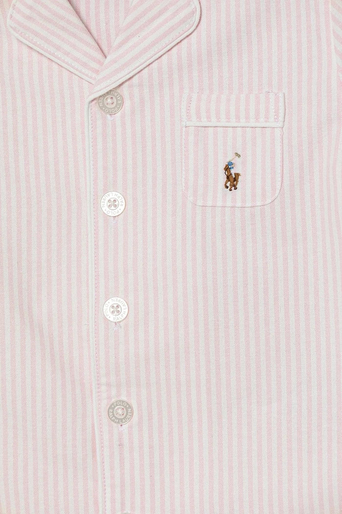 Pijama de algodón de dos piezas Polo Ralph Lauren para niños